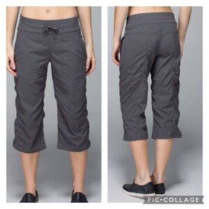 Lululemon Studio Crop *No Liner Soot Light Size 6